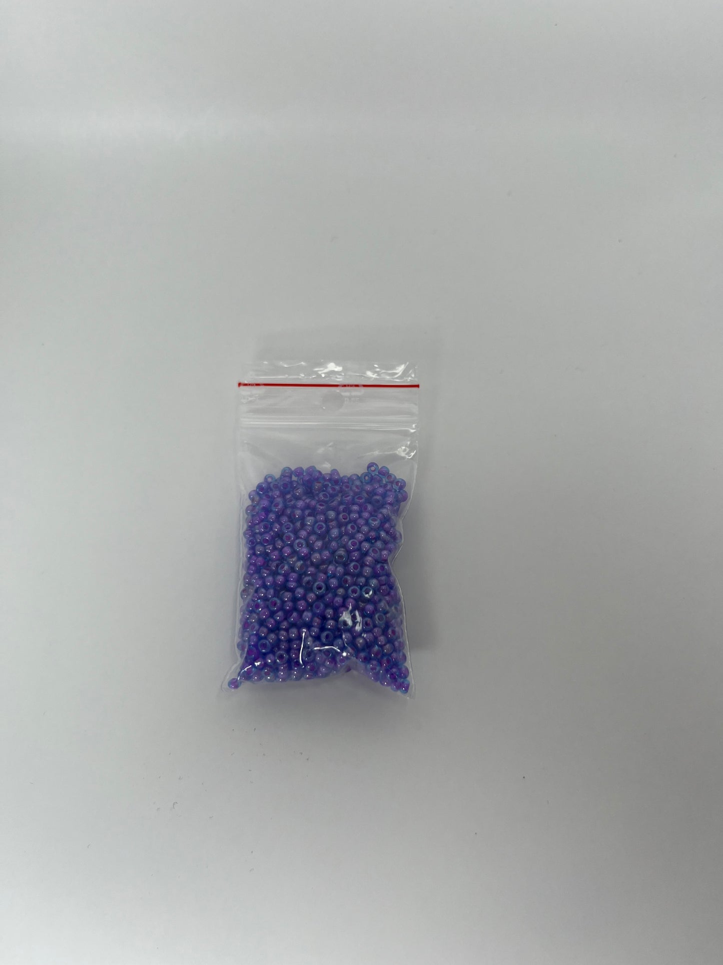 Seed Beads rosa/blå, 2,6mm (20g)