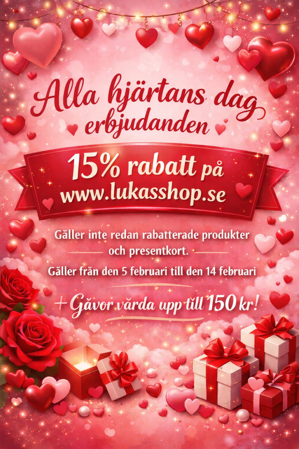 Alla hjärtans dag erbjudande
