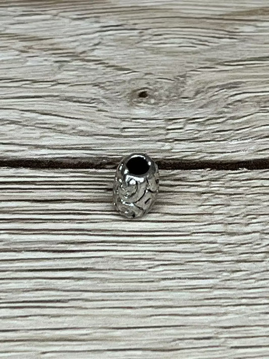 Mellandel Dekor 9x6 mm, Silver (4st)