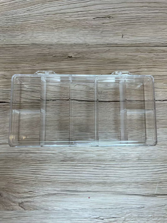 Pärlask 7 fack 85x175x30 mm, Genomskinlig (st)