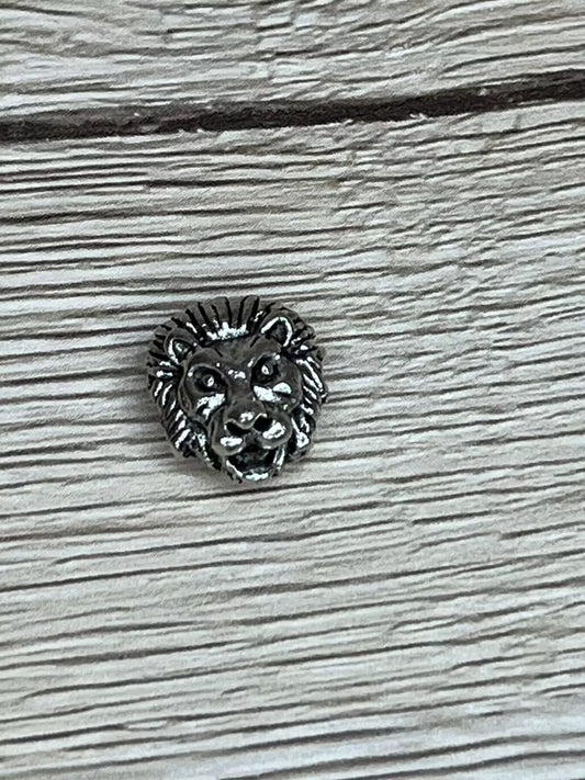 Mellandel Lejon 11x13 mm, Silver (1st)