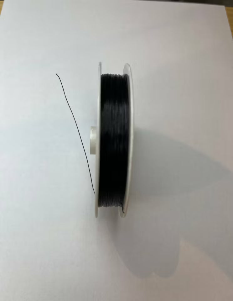 Tiger Tail Svart, 0,38mm