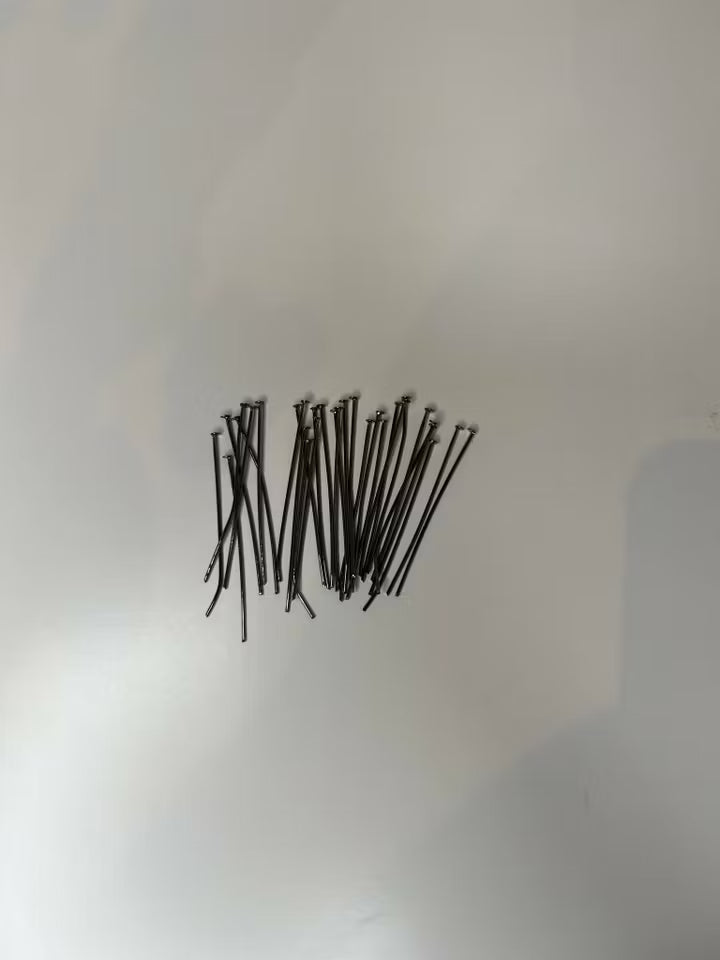 Hattpinnar 45x0,7 mm Metall (30 st)