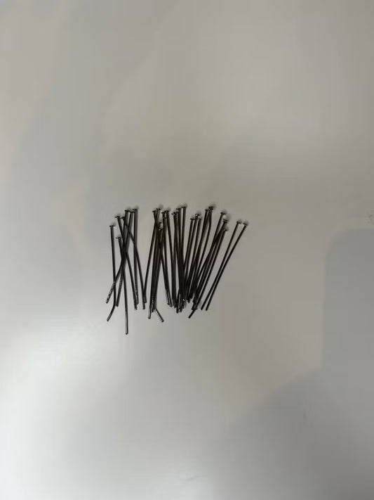 Hattpinnar 45x0,7 mm Metall (30 st)