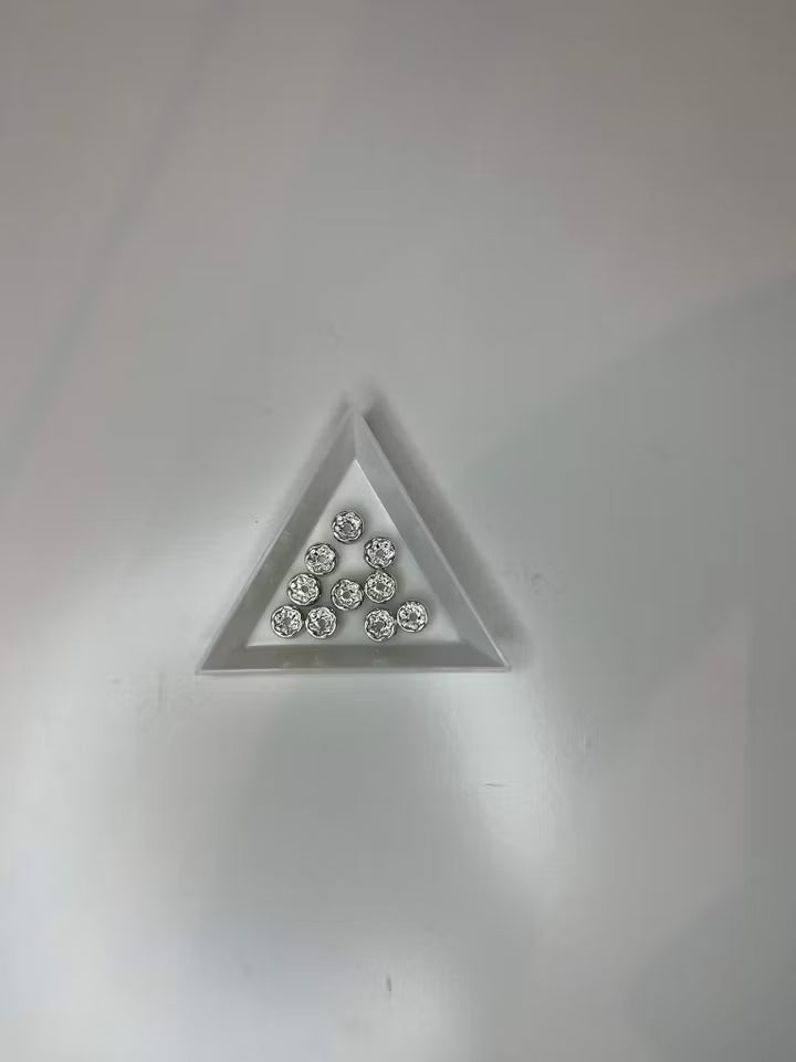 Mellandel Rondell 8x3,8 mm, (10st)