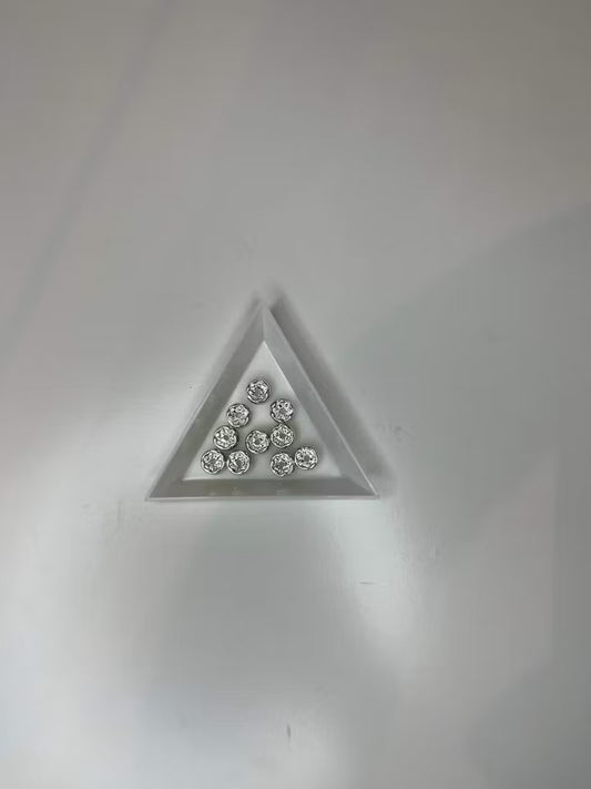 Mellandel Rondell 8x3,8 mm, (10st)
