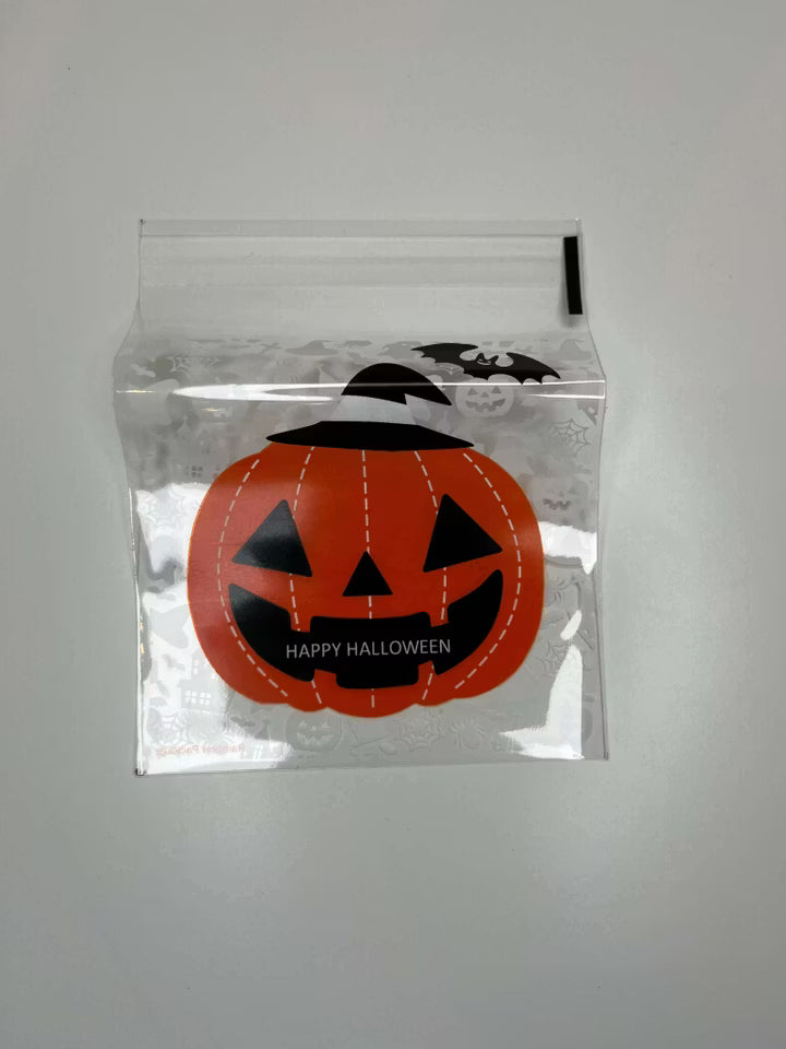 Halloween cellofanpåsar (13x10cm) (20st)