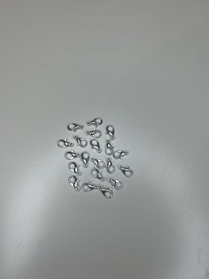 Klolås Silver (10mm) 20st