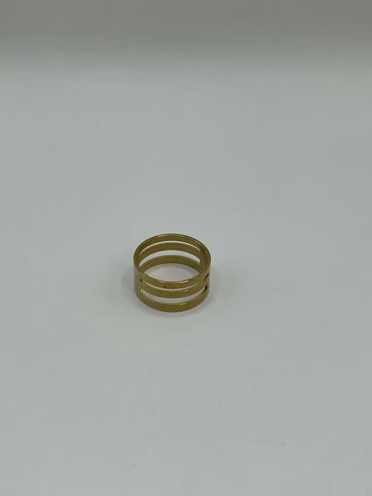 Bindringsring, guld 19mm (st)