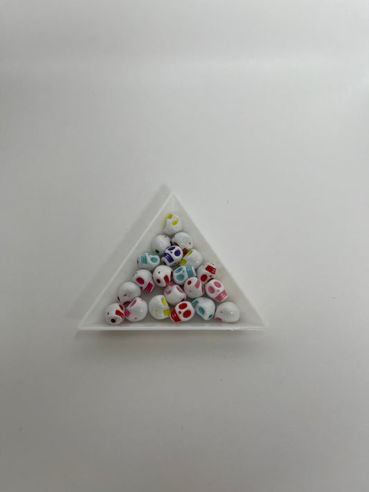 Döskallepärlor, 8mm (20st)