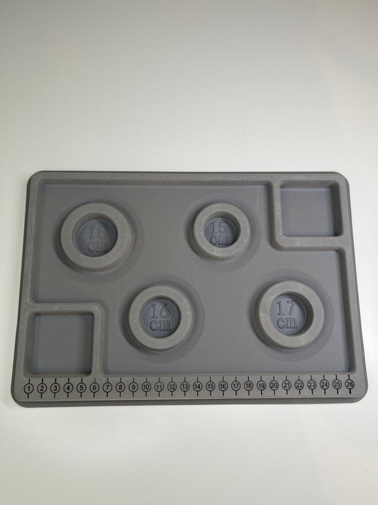 Storleksmall för armband, 15–18 cm