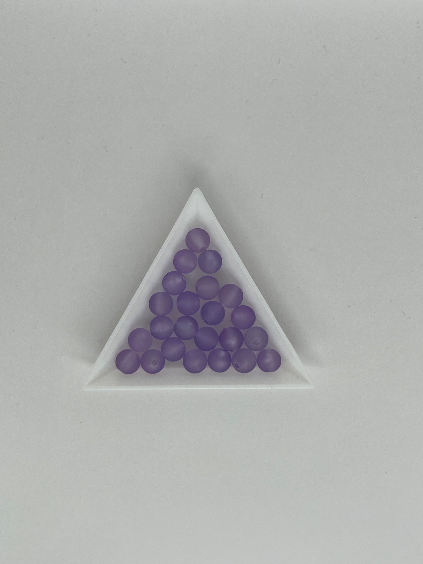 Akrylpärlor lila, 8mm (50st)