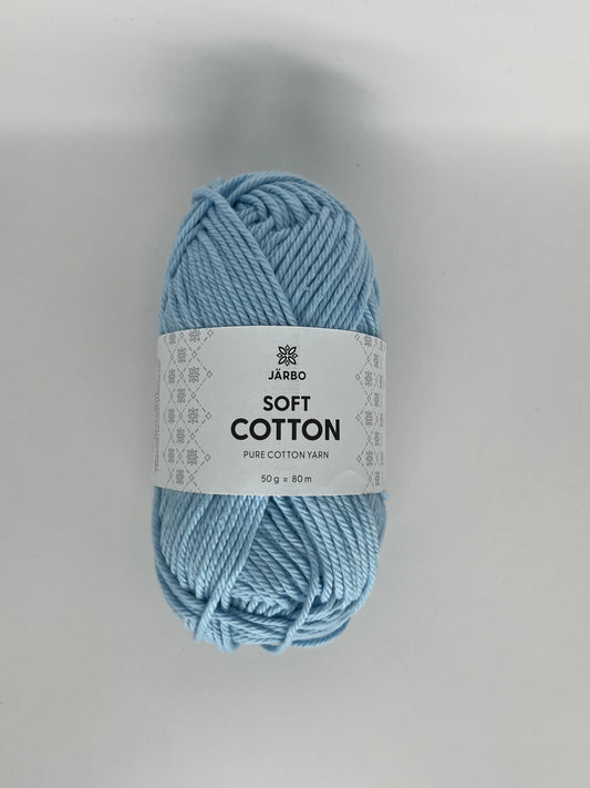 Järbo Soft Cotton 8849 ljusblå (50g)