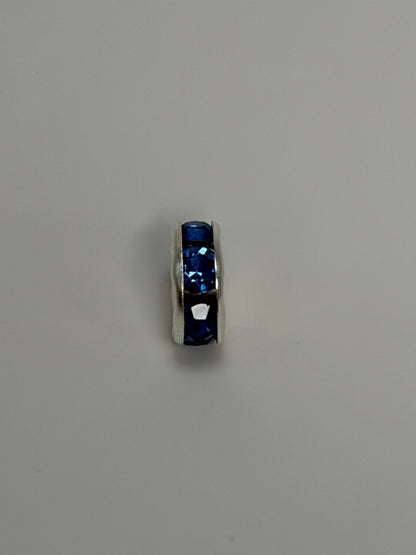 Strassrondell blå, 8mm (50st)