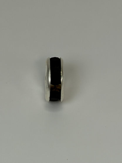 Strassrondell svart, 8mm (50st)